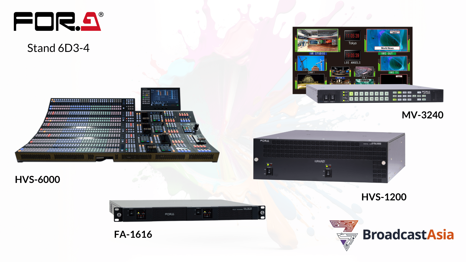 FOR-A at Broadcast Asia